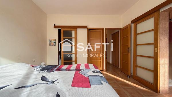 ARGELES-SUR-MER, BELLE VILLA, T4 AVEC GRAND GARAGE ET GRAND TERRAIN