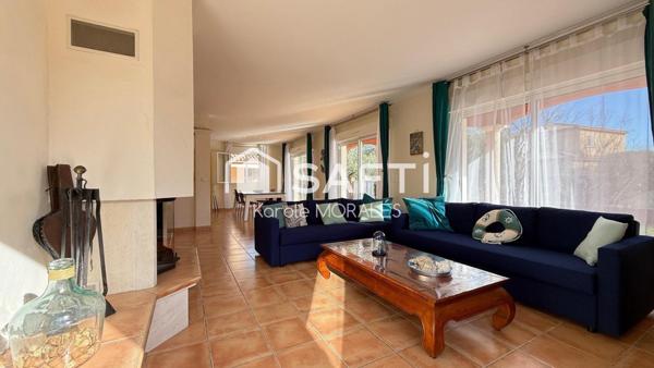 ARGELES-SUR-MER, BELLE VILLA, T4 AVEC GRAND GARAGE ET GRAND TERRAIN