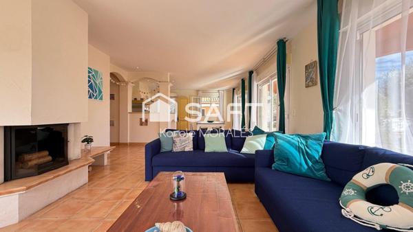 ARGELES-SUR-MER, BELLE VILLA, T4 AVEC GRAND GARAGE ET GRAND TERRAIN