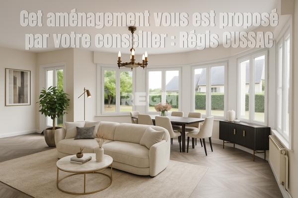 Verson (14790) Maison plain-pied 4 pièces de 80m² sur 900m² de terrain