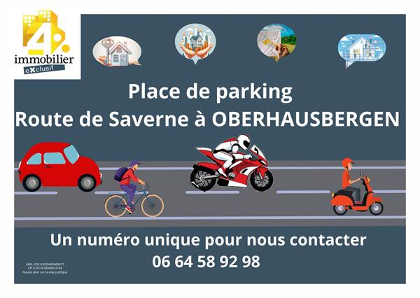 Place de parking - OBERHAUSBERGEN