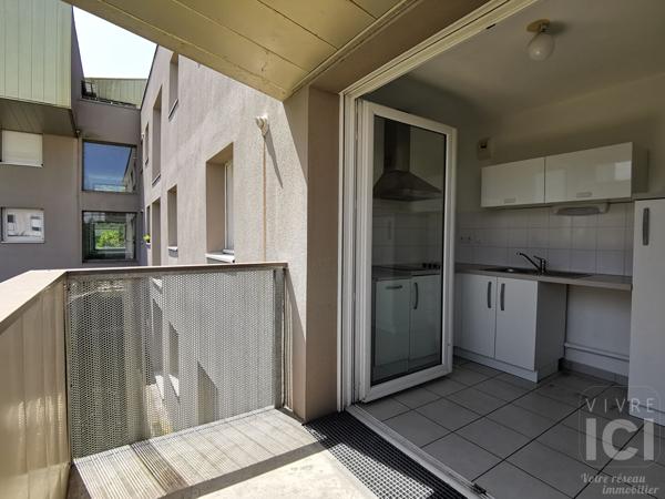 Appartement Sautron 2 pièce(s) 52.06 m2 avec grand balcon de 12.70 m²