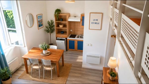 Appartement Le Croisic 1 pièce(s) 31.40 m2