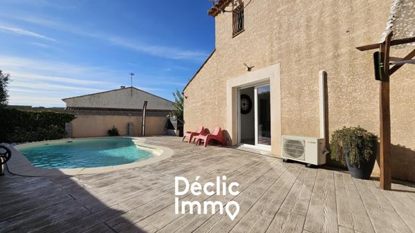 Vente maison individuelle Meze, 127m² 5 pièces 499 000€ avec piscine