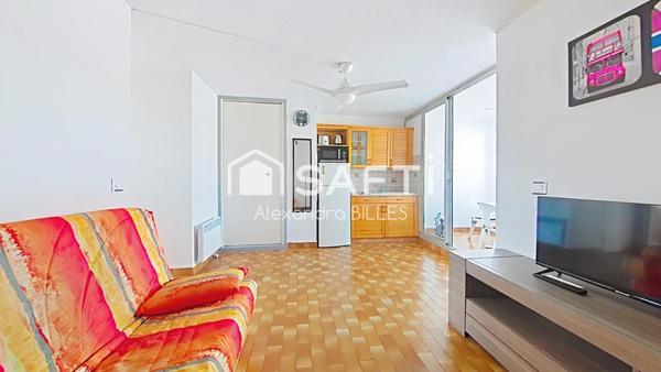 Appartement 2 pièces -Vue sur la Marina - Résidence piscine- place privative parking