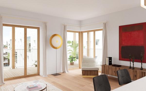 Appartement à vendre    4 pièces • 93,83 m2 Nantes