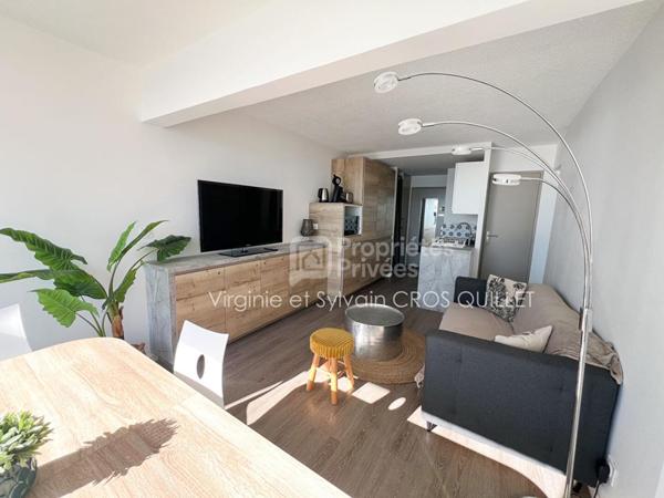 Appartement VUE MER DERNIER ETAGE Le Barcarès  42 m2