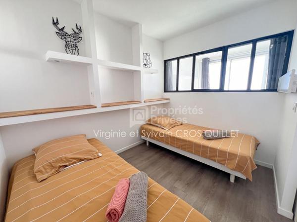 Appartement VUE MER DERNIER ETAGE Le Barcarès  42 m2