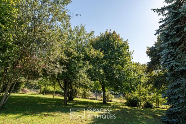 Lumineuse maison de charme dans la nature