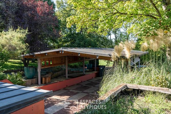 Lumineuse maison de charme dans la nature
