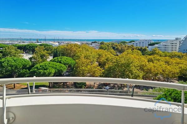 Appartement de prestige 3 pièces - Terrasse de 44m² VUE MER et triple exposition - Parking