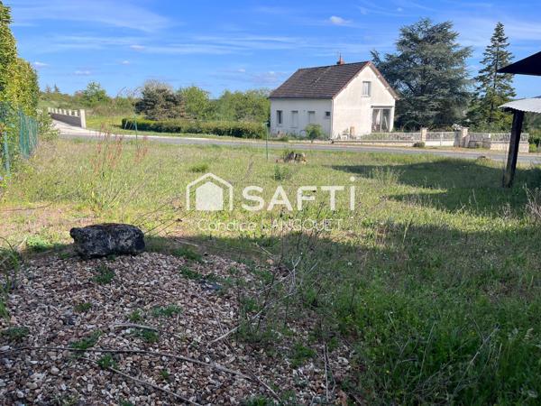 Vallée de Chenonceau, beau terrain constructible