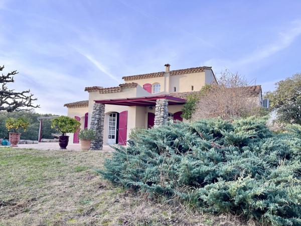 TORNAC - ANDUZE - GARD - MAISON - 3 CHAMBRES - PISCINE - SOUS-SOL - GARAGE -
