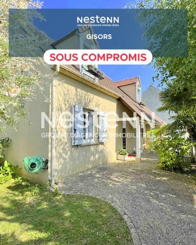 Maison CENTRE GISORS - quartier résidentiel - 4 chambres / 110 m2 hab / 600 m² jardin