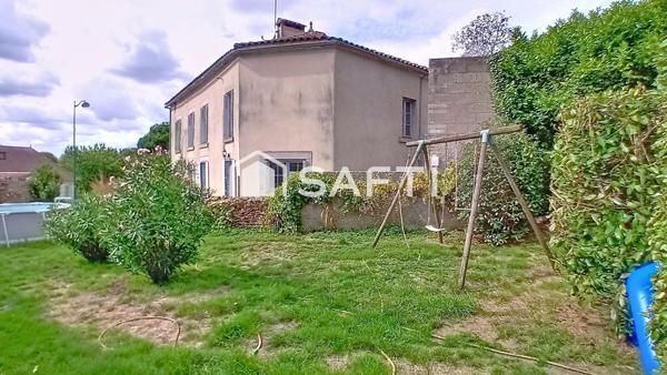 Maison pierre 4 / 5 chambres, terrain.