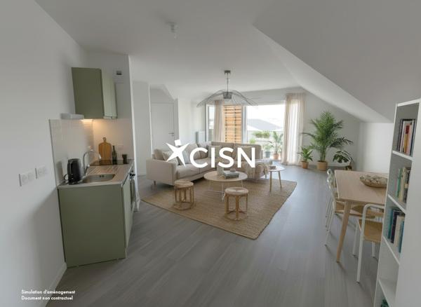 Achat appartement - 62m² - 56570 - Locmiquélic