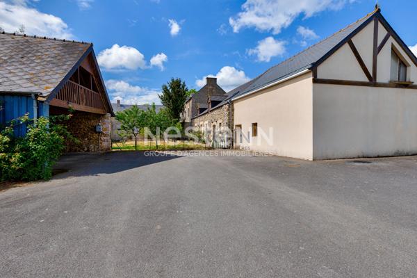 Vente longère en pierres 3 chambres Saint Aaron Lamballe Armor