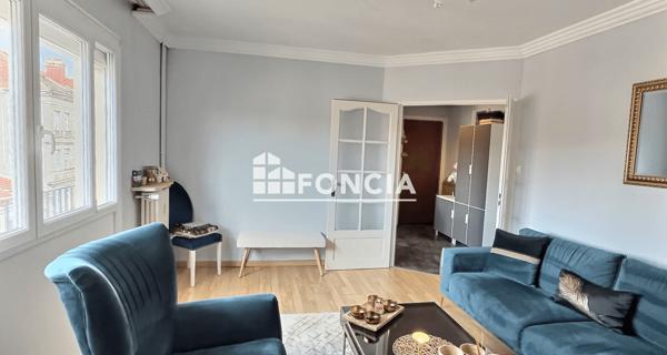 À vendre Appartement 4 pièces 79 m² - La Ricamarie 42150