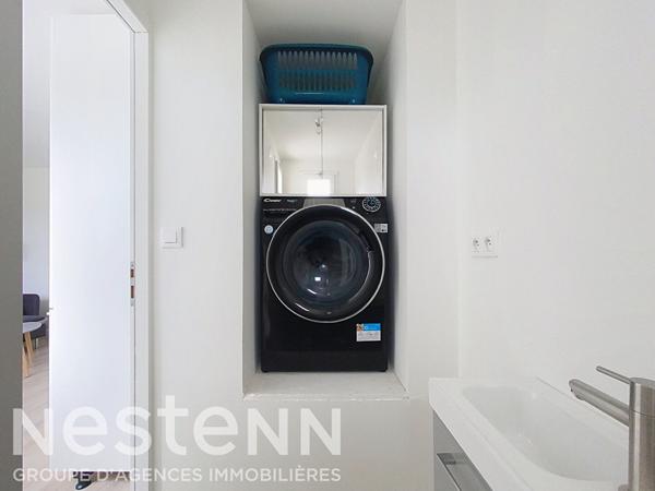 La mer et les sentiers à quelques pas : Appartement meublé T3 à Kerfany-Plage