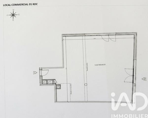 Murs commerciaux  à vendre 97 m² Bouillargues