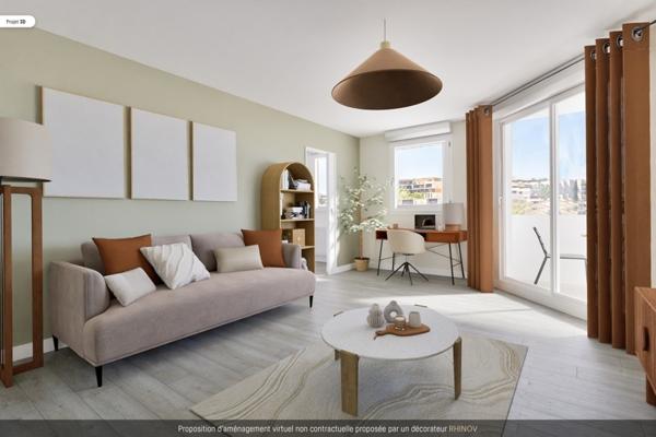 Appartement à vendre |  Montpellier |  2 pièces | 47 m²