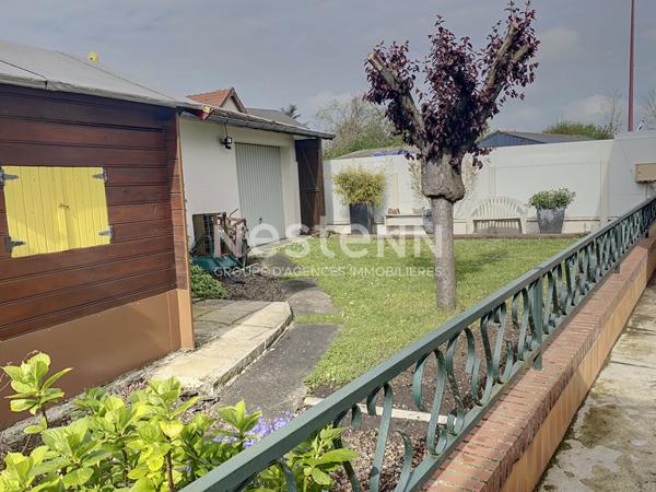 MAISON A VENDRE A BICHANCOURT (AISNE) 5 PIECES - JARDIN - GARAGE - 133000 €