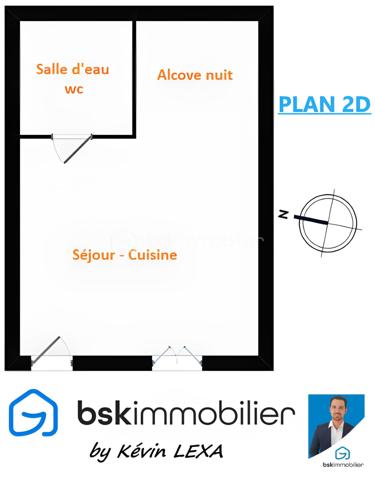 Appartement de 29,43 m²