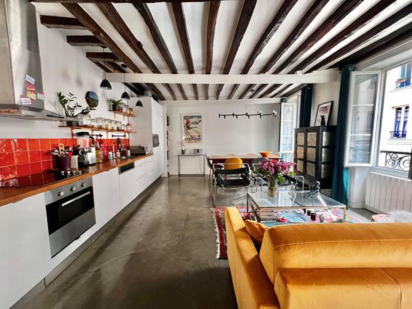 Appartement triplex Paris 19