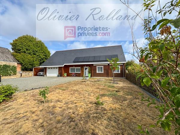 Chalet d'exception en bois massif (DPE B) - Plain-pied 135 m², 4 chambres, véranda & annexes sur 1 318 m² de terrain