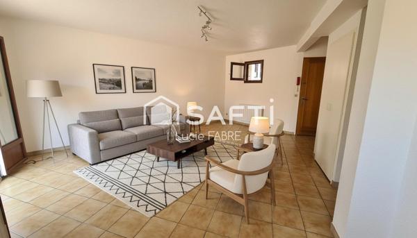 T2 avec jardin de 47 m², parking et terrasse