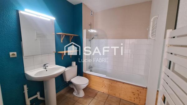 T2 avec jardin de 47 m², parking et terrasse