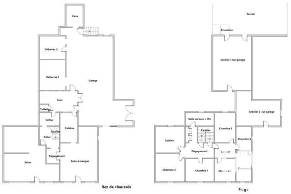 Maison à vendre 9 pièces 219 m² Saint-Maurice-la-Souterraine