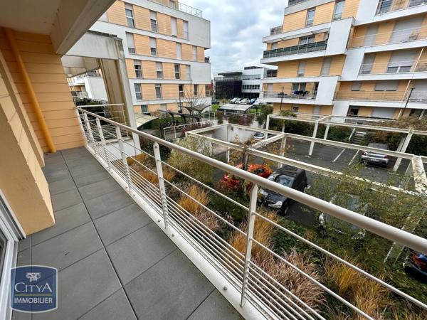 Appartement à louer 2 pièces 45.3m²
