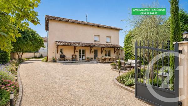 Maison à vendre  6 pièces - 124,74 m 2   TREVOUX  - 01