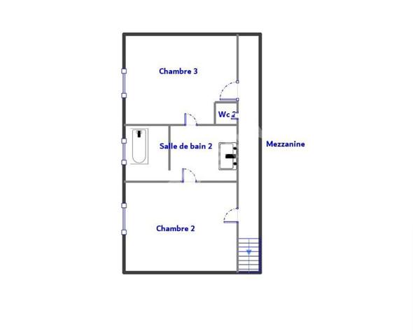 Marseille 12 - Appartement style loft de 120.16m², 3 chambres