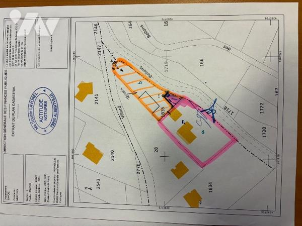 TERRAIN- Env. 600M² -EXPOSE SUD OUEST - QUARTIER CALME- MERCURY