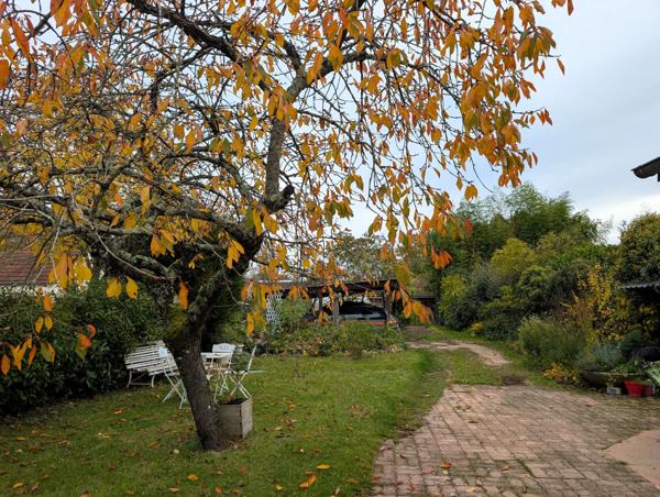 Vente en exclusivité – Maison ancienne typique avec jardin dans le centre de Vitry-aux-Loges