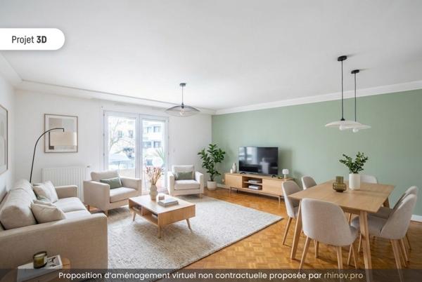 Appartement à vendre |  Lyon 07 |  3 pièces | 70 m²