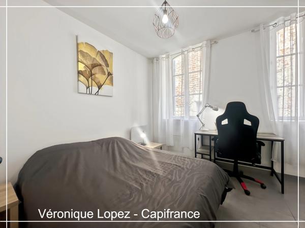 Agen, quartier des Jacobins / Mairie, maison de ville entièrement rénovée en 2020 de 112 m² habitables avec 4 chambres.