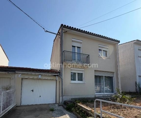 Soyaux. Maison mitoyenne de 102 m² avec garage et jardin