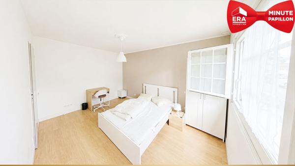 À louer : Grande chambre meublée dans appartement 7 pièces à Bègles, secteur Pont Simone Veil