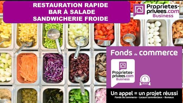 75009 PARIS, Notre Dame de Lorette - RESTAURATION SNACK, 26 COUVERTS, TERRASSE