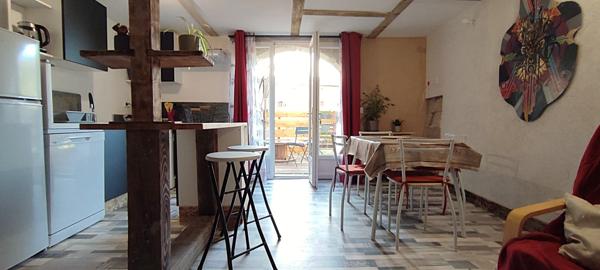 Appartement T2 meublé à louer avec extérieur  Saint-Jean-de-Maruéjols-et-Avéjan (30430)