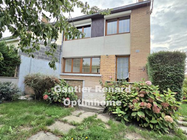 Maison semi-individuelle de 87 m² à vendre. 4 pièces. BRUAY SUR L'ESCAUT (59)