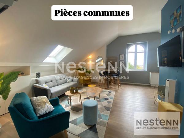 CHAMBRES A LOUER / Blois quartier administratif  / loyer TOUTES CHARGES COMPRISES / Appartement meublé 72 m²