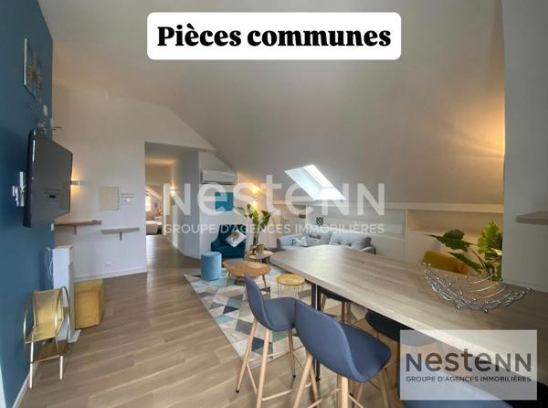 CHAMBRES A LOUER / Blois quartier administratif  / loyer TOUTES CHARGES COMPRISES / Appartement meublé 72 m²