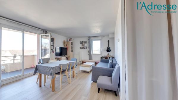 Appartement 3 pièces avec BALCON + BOX