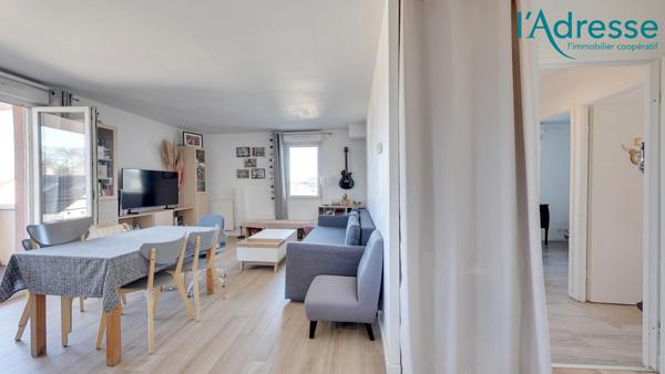 Appartement 3 pièces avec BALCON + BOX