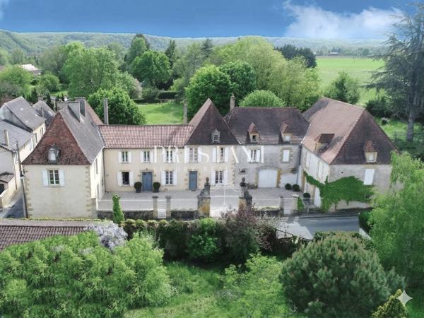 Belle maison de campagne en Périgord pourpre sur un terrain de 3 900m2, LALINDE