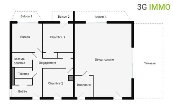 Vente / Appartement T4 à Saint-Brevin-les-Pins (44250)